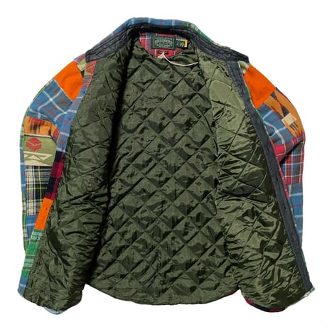 POLO COUNTRY RALPHLAUREN　"PATCH WORK" SHIRT JACKET
