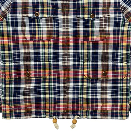 POLO RALPHLAUREN　"CHECKED" HOODIE JACKET