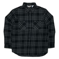 FIVE BROTHER　 "BLACK CHECK" HEAVY FLANNEL WORK SHIRT