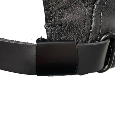 Emstate by Winner Caps　 "GENUINE LEATHER" CAMP CAP