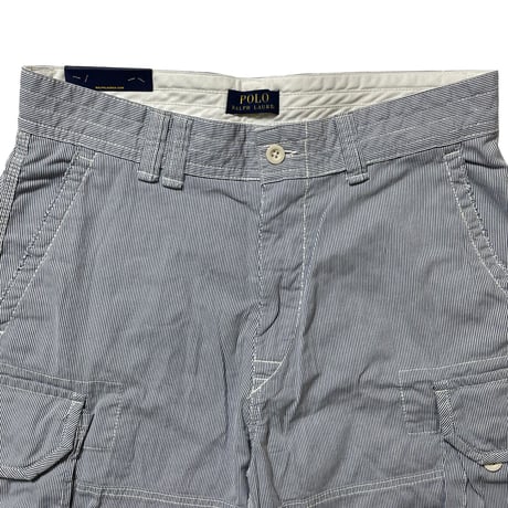 POLO RALPHLAUREN　SEERSUCKER CARGO SHORTS