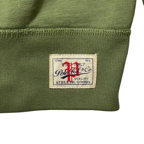 POLO RALPHLAUREN　"V-GUSSET" SWEAT