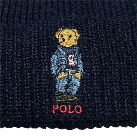 POLO RALPHLAUREN　POLO BEAR KNIT CAP