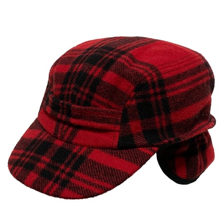 POLO RALPHLAUREN　"CHECK" MELTON JET CAP