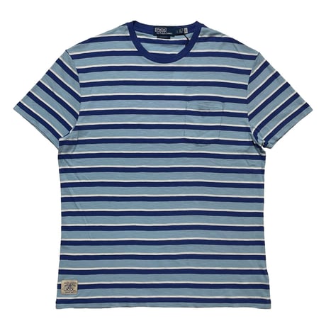 POLO RALPHLAUREN　"STRIPE" S/S POCKET TEE