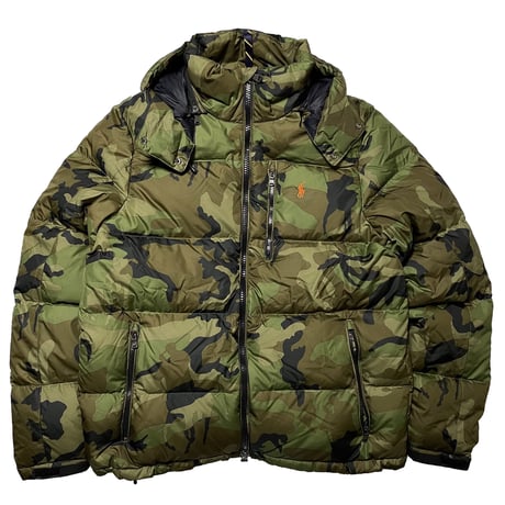 POLO RALPHLAUREN　"PONY CAMOUFLAGE" DOWN JACKET