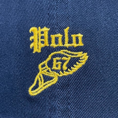 POLO RALPHLAUREN　"WING FOOT" BASEBALL CAP