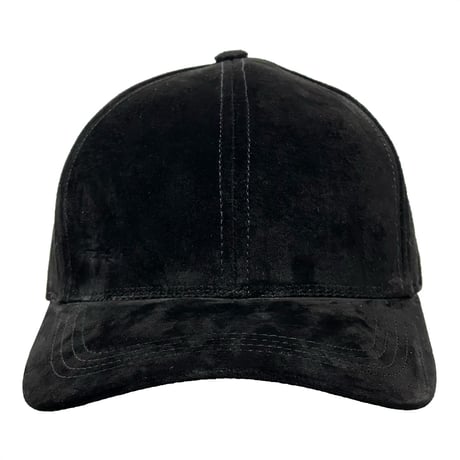 Emstate by Winner Caps　 "SUEDE" 6-PANNL CAP (BLACK)