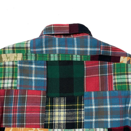 POLO COUNTRY RALPHLAUREN　"PATCH WORK" SHIRT JACKET