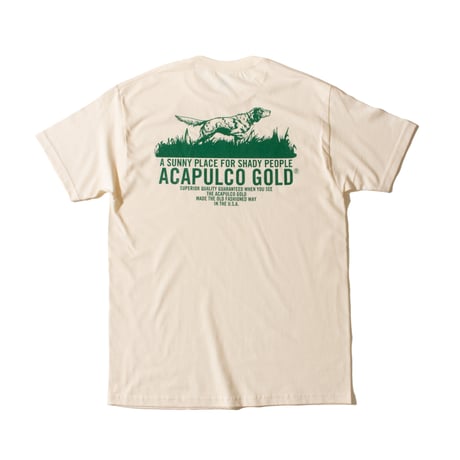 ACAPULCO GOLD　"POINTER DOG" S/S TEE