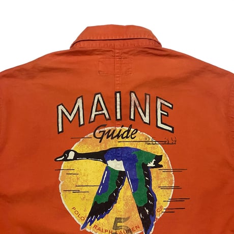 POLO COUNTRY RALPHLAUREN　"SPORTSMAN" FISHING UTILITY SHIRT