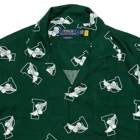 POLO RALPHLAUREN　"P-WING" CAMP SHIRT