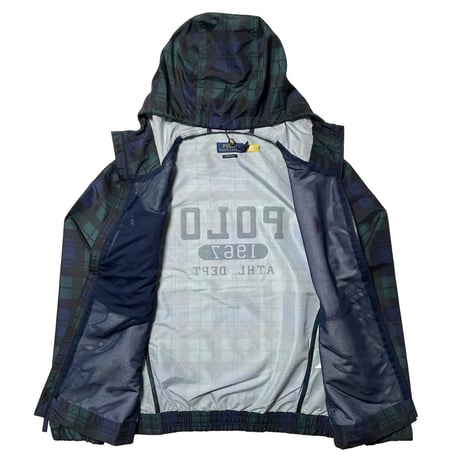 POLO RALPHLAUREN　"BLACK WATCH" HOODIE JACKET