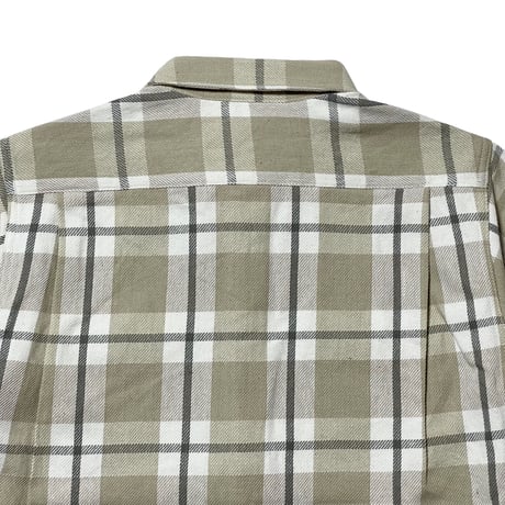 FIVE BROTHER　WORK SHIRTS (WHITE CHECK)