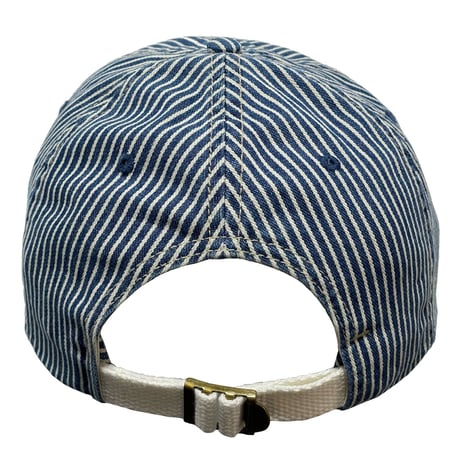 POLO RALPHLAUREN　"INDIGO STRIPED" 6PANEL CAP
