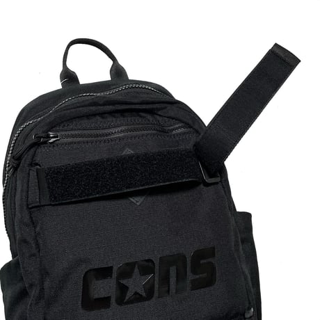 CONVERSE　"CONS" SEASONAL BLACK BACKPACK