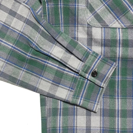 FIVE BROTHER　 "GREEN CHECK" HEAVY WORK SHIRTS