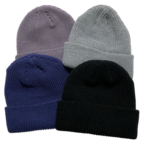 BEANIIEZ　"MADE IN CANADA" ACRYLIC KNIT CAP (4 COLOR)