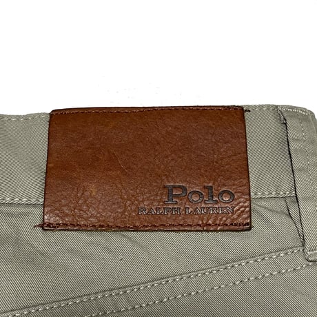 POLO RALPHLAUREN　"STRETCH SLIM FIT" CHINO PANTS