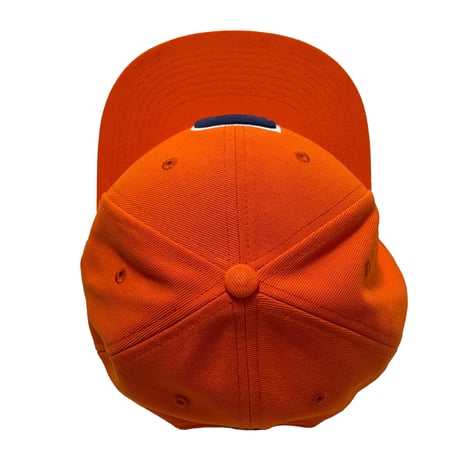 POLO RALPHLAUREN　"P-LOGO" HIGH-CROWN BASEBALL CAP (ORANGE)
