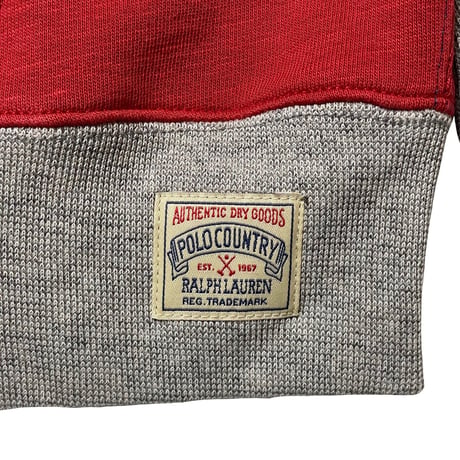 POLO COUNTRY RALPHLAUREN　"PATCH WORK" HOODIE