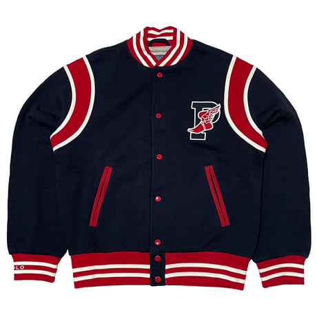 POLO RALPHLAUREN　"STADIUM P-WING" FLEECE BOMBER