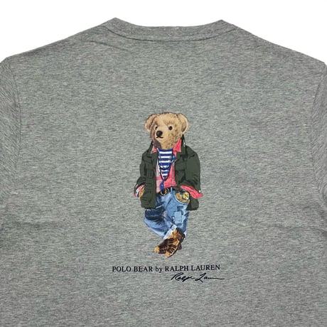 POLO RALPHLAUREN　"BACK PRINT POLO BEAR" S/S POCKET TEE