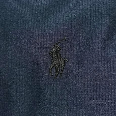 POLO RALPHLAUREN　"RIPSTOP" HOODED DOWNJACKET (NAVY)