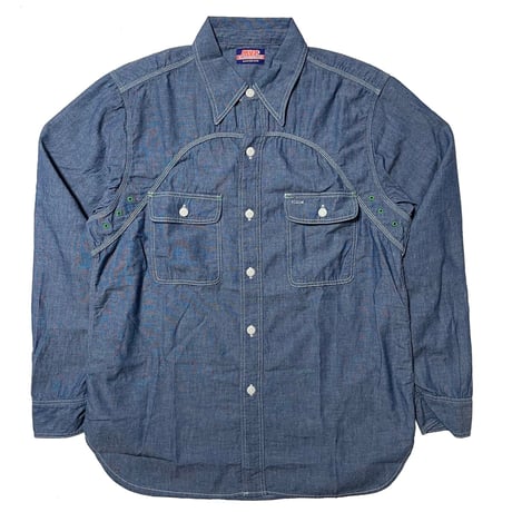 "MVP"　CHAMBRAY SHIRTS TYPE1 (INDIGO)