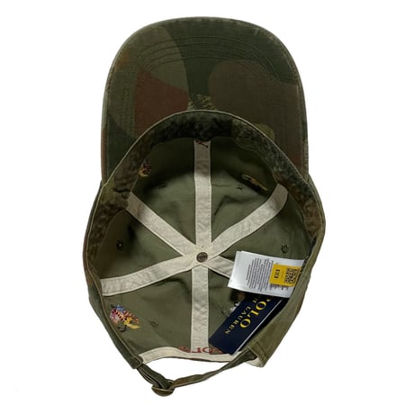 POLO RALPHLAUREN　"CAMOUFLAGE" BASEBALL CAP