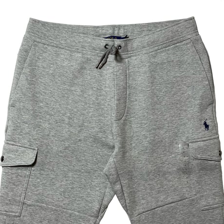 POLO RALPHLAUREN　 CARGO TRACK PANTS (GRAY)