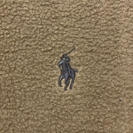 POLO RALPHLAUREN　"ELBOW PATCH" FLEECE JACKET