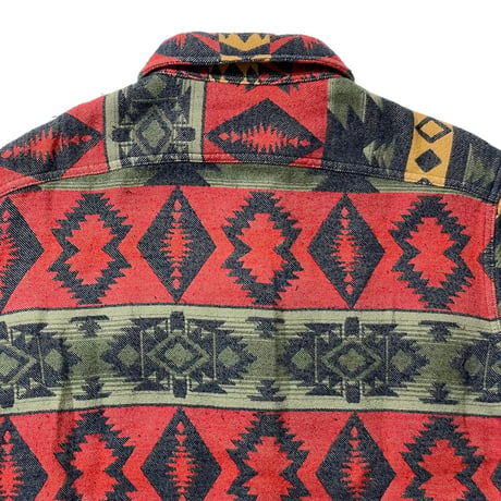 POLO COUNTRY RALPHLAUREN　"NATIVE" FLANNEL SHIRT