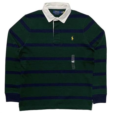 POLO RALPHLAUREN　"STRIPES" RUGBY SHIRT