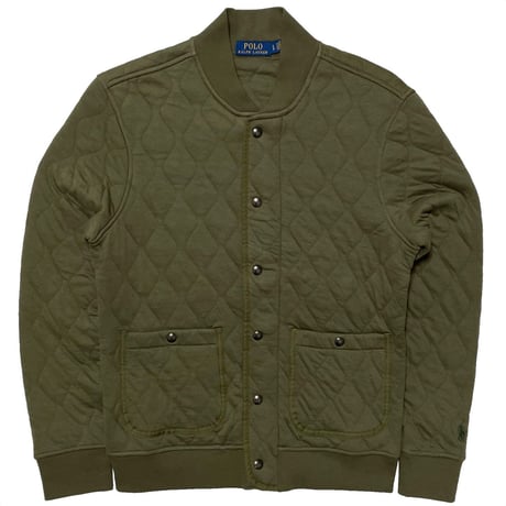 POLO RALPHLAUREN　QUILTING FLIGHT JACKET