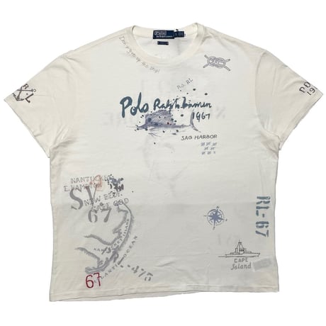 POLO RALPHLAUREN　"SAILFISH PRINTED" S/S TEE