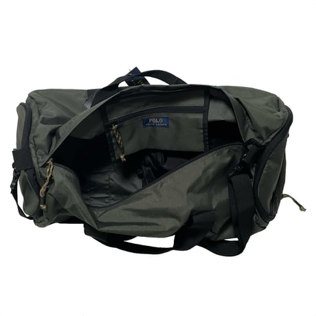 POLO RALPHLAUREN　 CANVAS DUFFEL (GREEN)