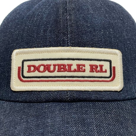 RRL RALPHLAUREN　"LOGO PATCH" BASEBALL CAP (DENIM)