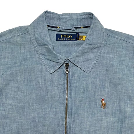 POLO RALPHLAUREN　 "CHAMBRAY" SWING TOP