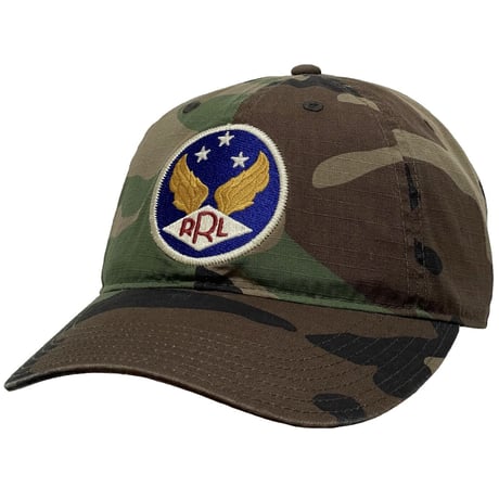 RRL RALPHLAUREN　"WINGED LOGO" BASEBALL CAP (CAMO)