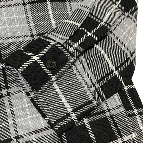 FIVE BROTHER　WORK SHIRTS　BLACK CHECK