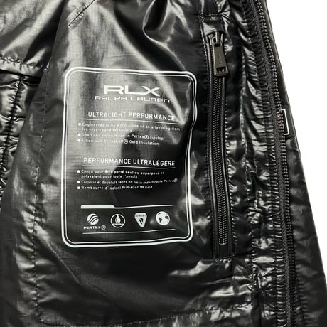 RLX RALPHLAUREN　"PADDED" BLOUSON JACKET