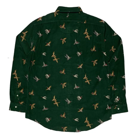 POLO RALPHLAUREN　"DUCK EMBROIDERY" CORDUROY SHIRT