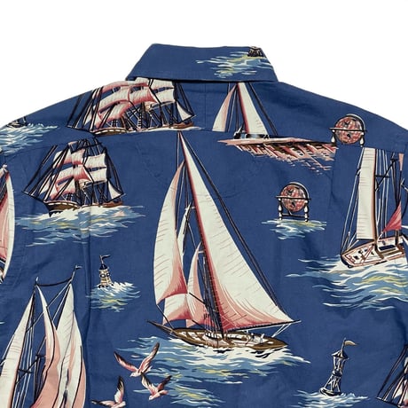 POLO RALPHLAUREN　"SHIP PRINTED" BUTTON DOWN SHIRT
