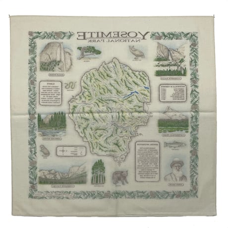 The Printed Image　 "YOSEMITE NATIONAL PARK" BANDANA