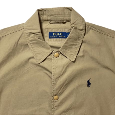 POLO RALPHLAUREN　"BUTTON COACH JACKET"