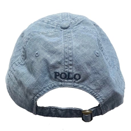 POLO RALPHLAUREN　"CHAMBRAY" BASEBALL CAP