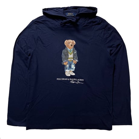 POLO RALPHLAUREN　"POLO BEAR" HOODIE L/S TEE