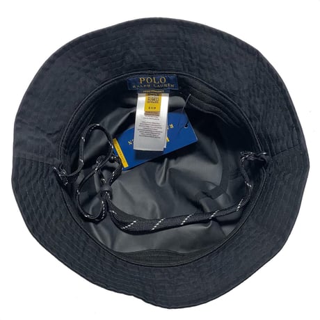 POLO RALPHLAUREN　"BLEND FABRIC" BUCKET HAT