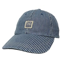 POLO RALPHLAUREN　"INDIGO STRIPED" 6PANEL CAP